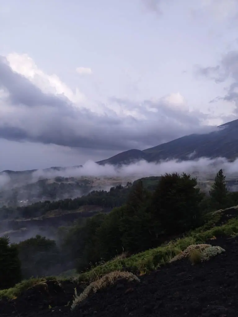 Summit tour conservation — panoramic view of Mount Etna landscape
