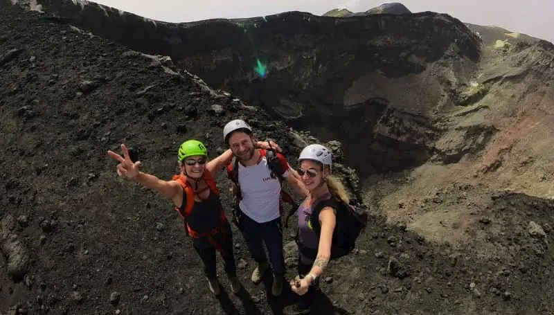 Trek aux cratères sommitaux de l'Etna